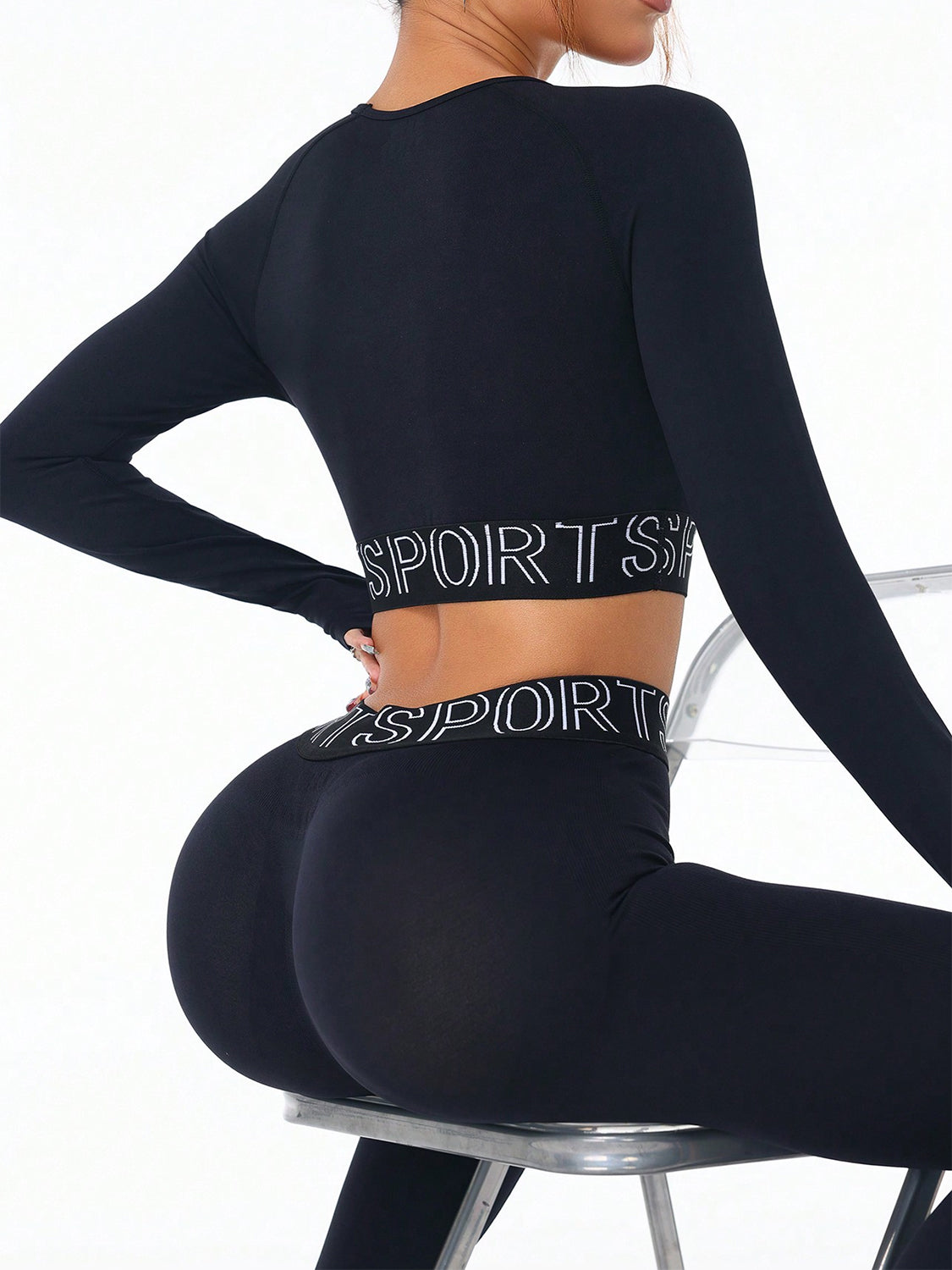 Long Sleeve Top and Leggings Set