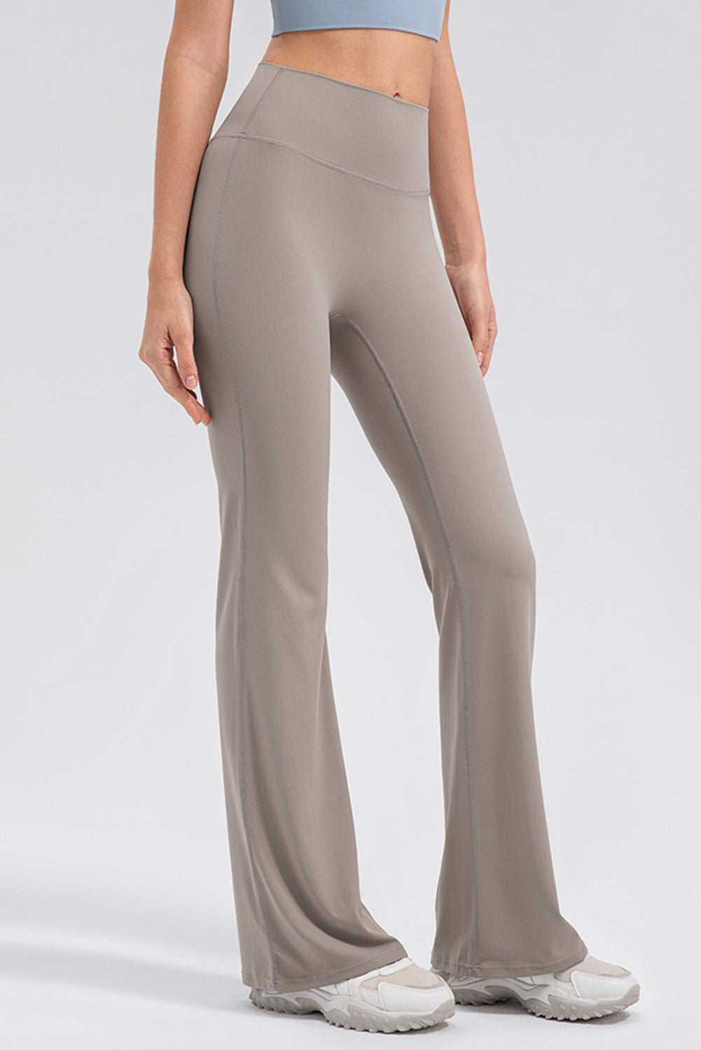 High Waist Straight Active Pants