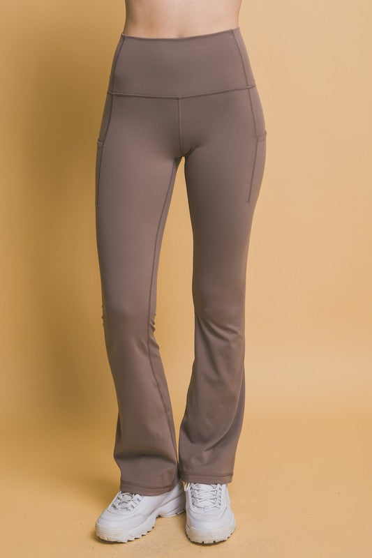 High Waist Flare Leggings