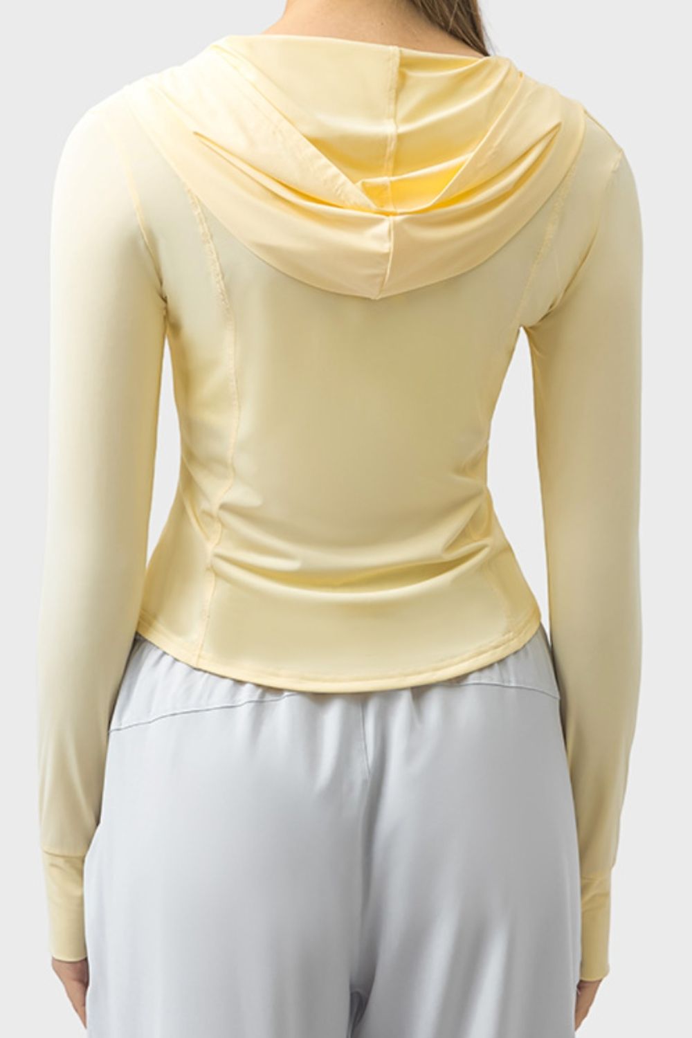 Pocketed Zip Up Long Sleeve