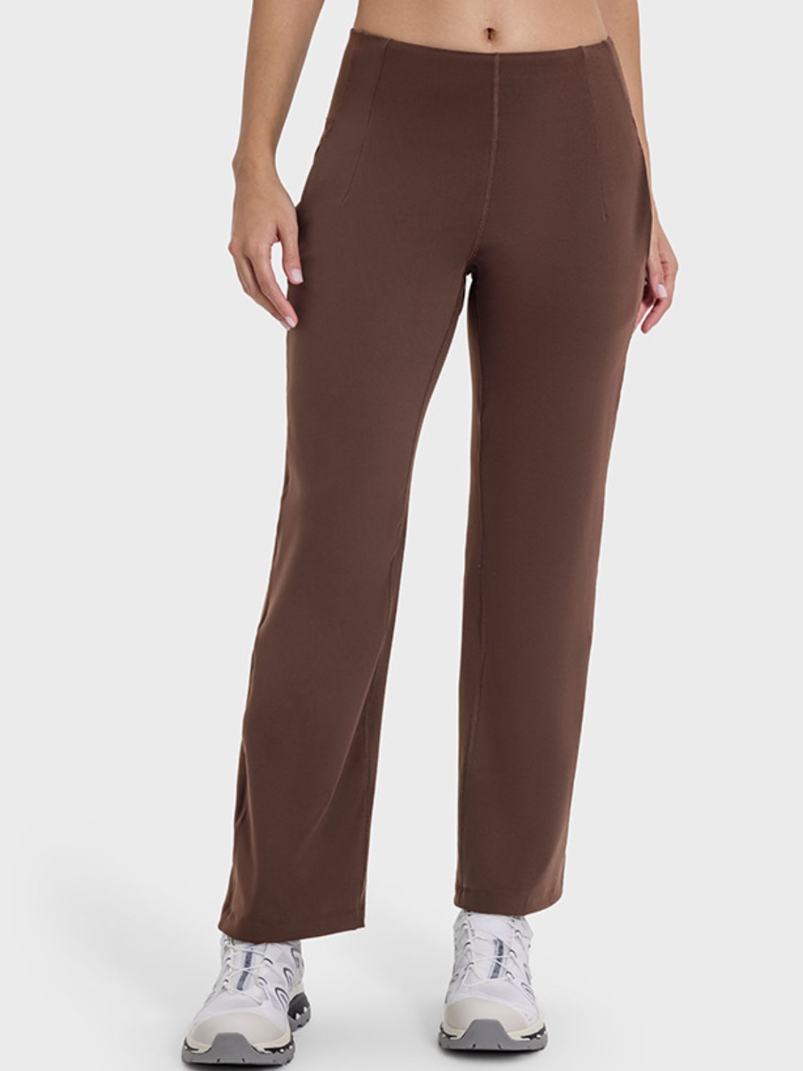 Pocketed High Waist Pants