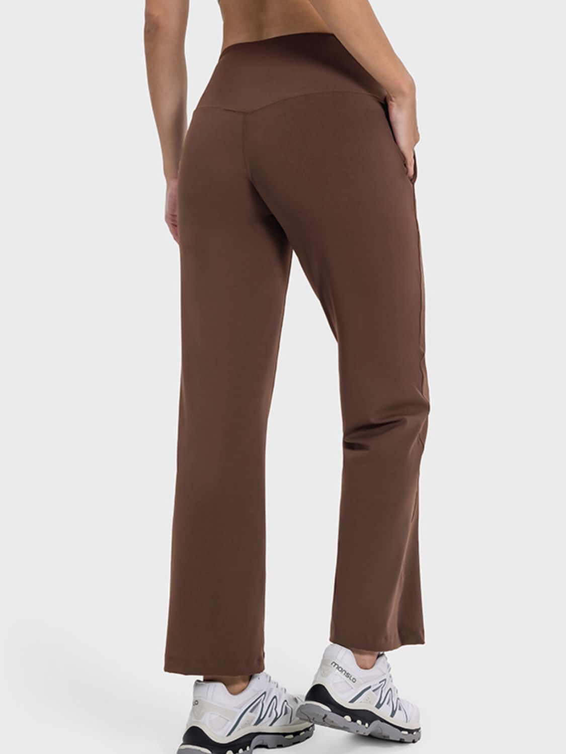 Pocketed High Waist Pants